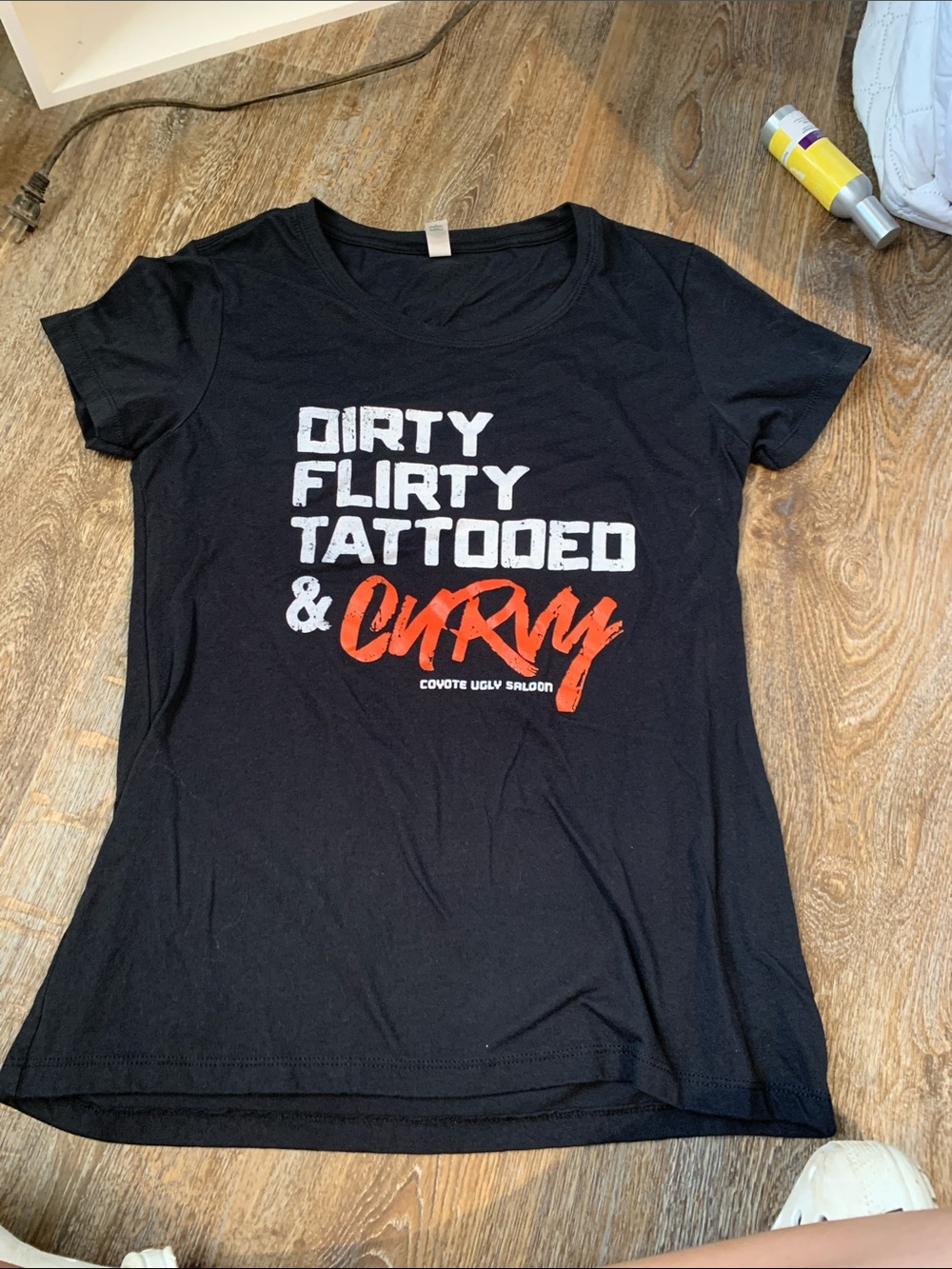 #101 Black Short-Sleeve Graphic Tee — Dirty Flirty Tattooed & Curvy